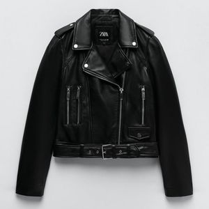 Leather Moto Jacket NWT